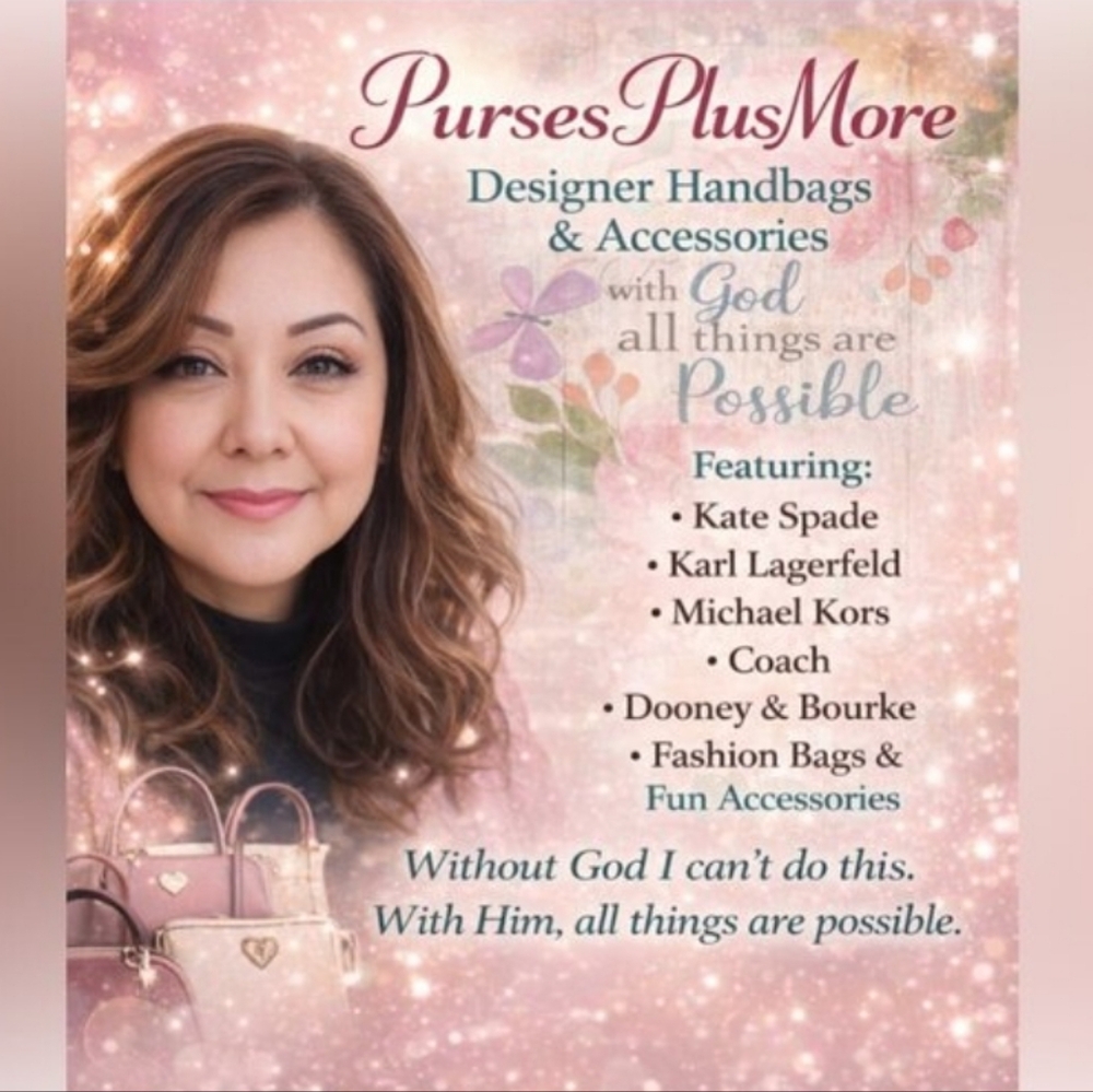 @pursesplusmore Closet Flyer